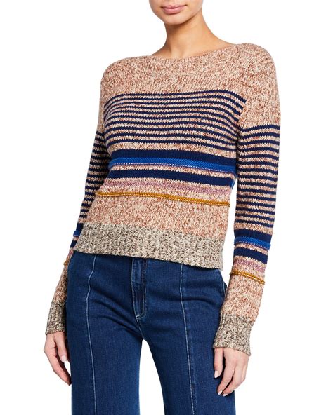 chloe striped sweater|chloe sweaters for women.